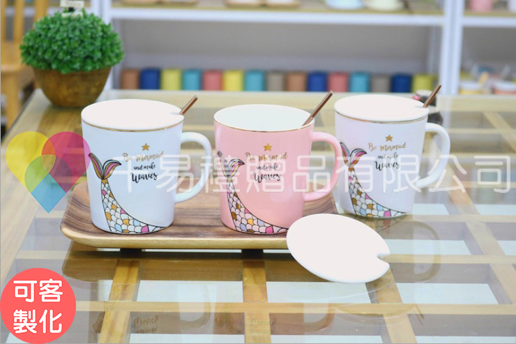 CY-674 美人魚簡約馬克杯