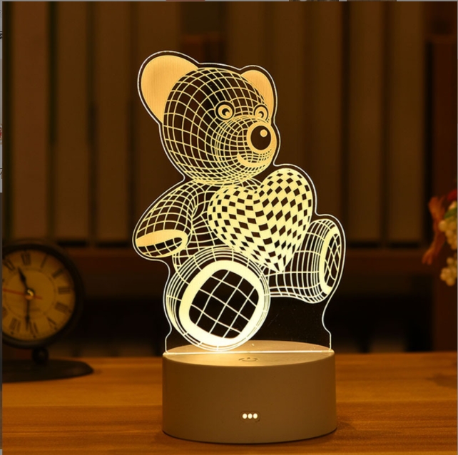 cy-886  創意3D小夜燈