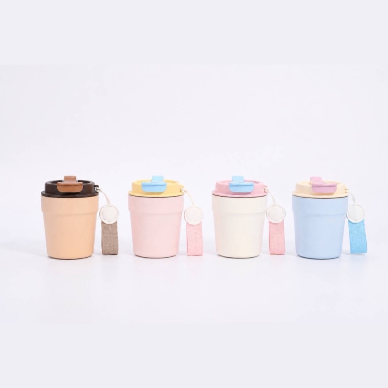 CY-1040 陶瓷內膽撞色奶蓋杯